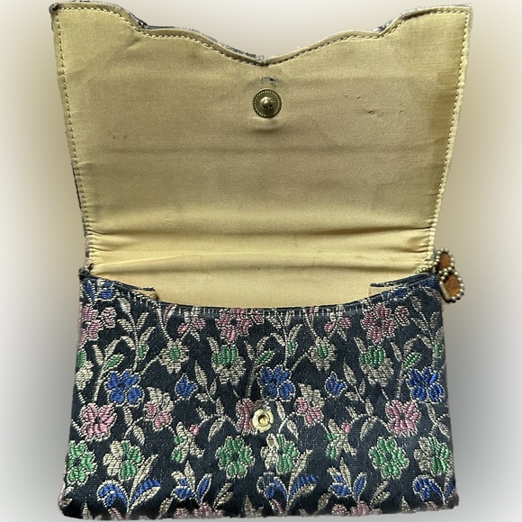 Vintage floral clutch - Picture 4 of 8